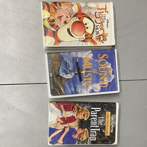 Disney Kids Movie Set - Tigger, Blue, and Black Covers